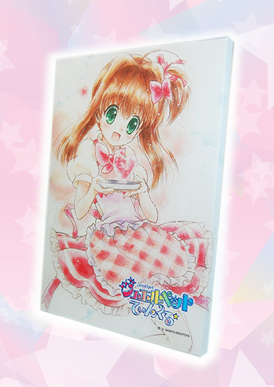 ジュエルペットてぃんくる あかり 手書き風プレミアムイラストキャンバスボード Jimaオンラインショップ